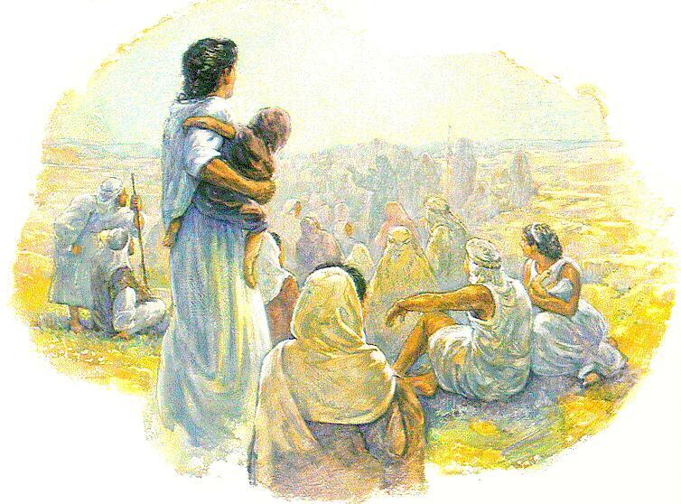 Jesus and the many women & men who followed him