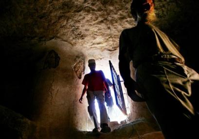 Baptismal Cave Entrance