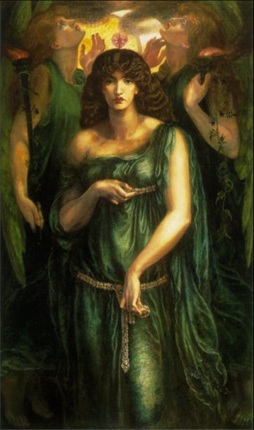 Astarte Syriaca; by Dante Rosetti