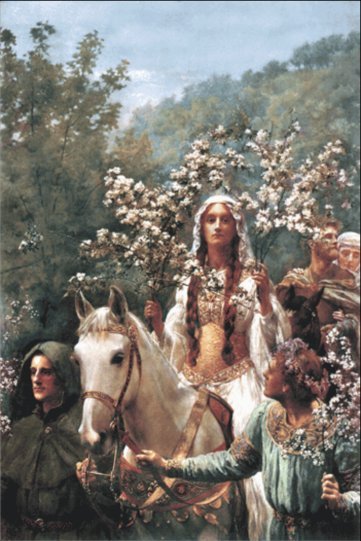 Guinevere A-Maying; John Collier