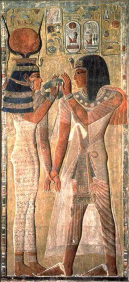 Nefertiti and Osiris